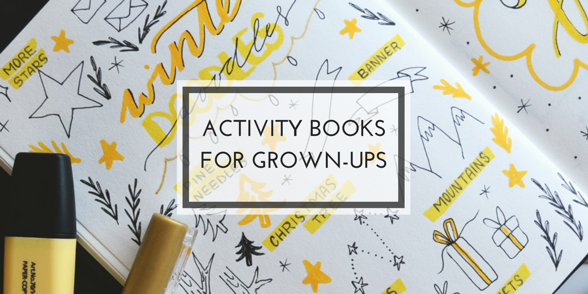 The Best Activity Books for Adults | Creativity, Reflection & Stress-Relief