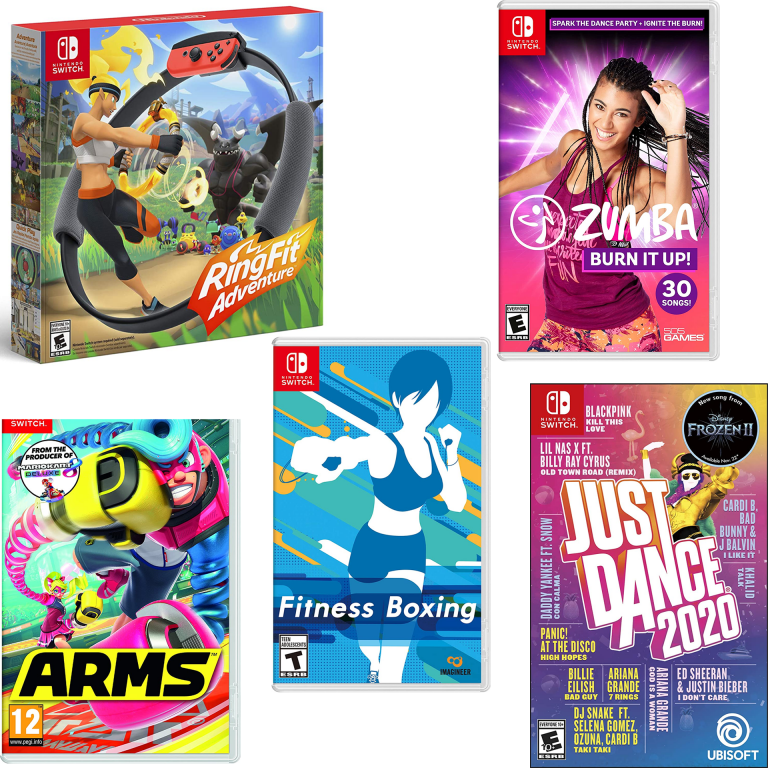 Nintendo Switch Fitness Games Get Active & Have Fun!